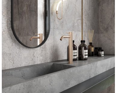 Carved river gray