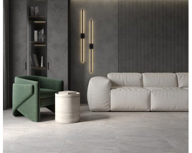 Carved river gray
