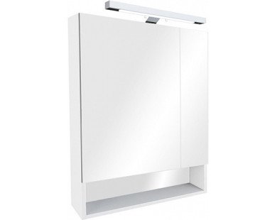 THE GAP ORIGINAL зеркальный шкаф 700 мм, белый матовый, плёнка