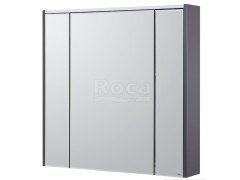 RONDA зеркальный шкаф 800 мм, белый глянец/антрацит