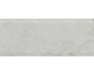 Серенада Бордюр белый глянцевый обрезной BDA025R 30x12