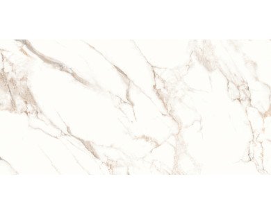 Statuario Ice Керамогранит белый 60х120 лаппатированный шайн