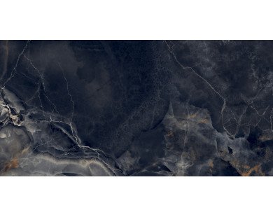 Interstellar Black Керамогранит чёрный 80х160 полированный