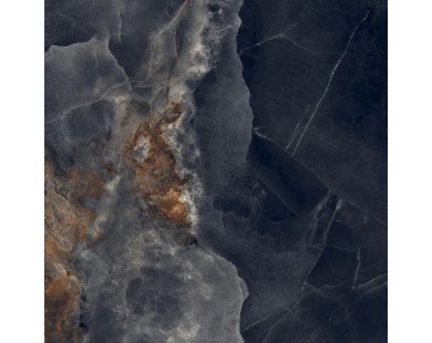 Interstellar Black Керамогранит чёрный 80х80 полированный