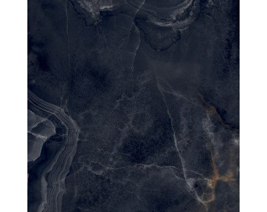 Interstellar Black Керамогранит чёрный 80х80 полированный