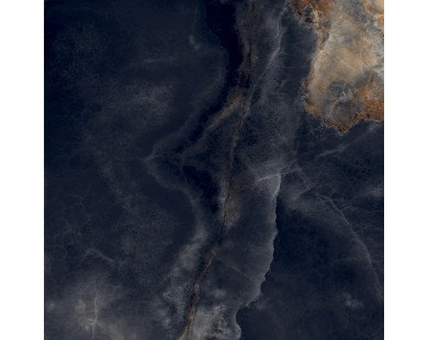 Interstellar Black Керамогранит чёрный 80х80 полированный