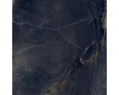 Interstellar Black Керамогранит чёрный 80х80 полированный