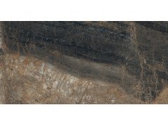 Lunar Marron Керамогранит коричневый 80х160 матовый+гл.чернила
