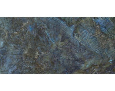 Rigel Azul Керамогранит синий 80х160 матовый+гл.чернила