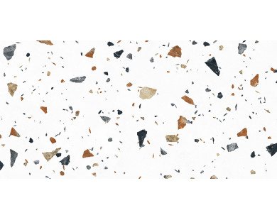 Terazzo Bianco Керамогранит цветной 60х120 матовый карвинг