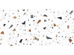 Terazzo Bianco Керамогранит цветной 60х120 матовый карвинг