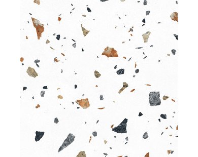 Terazzo Bianco Керамогранит цветной 60х60 матовый карвинг