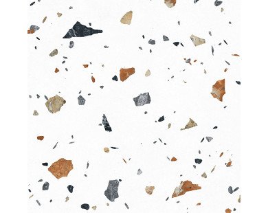 Terazzo Bianco Керамогранит цветной 60х60 матовый карвинг