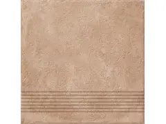 Carpet Ступень рельеф, темно-бежевый (C-CP4A156D) 29,8х29,8 Cersanit