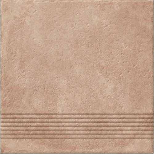 Carpet Ступень рельеф, темно-бежевый (C-CP4A156D) 29,8х29,8 Cersanit