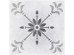 Motley Керамогранит пэчворк, цветы, серый (C-MO4A095D) 29,8х29,8 Cersanit