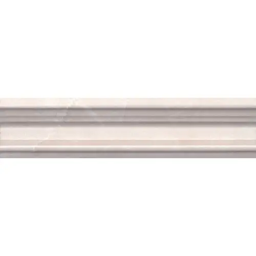 Баккара Бордюр Багет беж темный BLB023 5х20 Kerama Marazzi