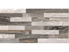 Bergamo Декор 3D Микс Теплая гамма K946621LPR 30х60 Vitra