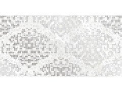 Dallas Вставка светло-серая  орнамент  15924 29,8х59,8 Cersanit