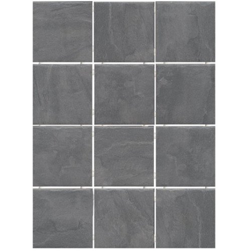 Дегре Плитка настенная серый темный 1300H 9,8х9,8 (полотно 29,8х39,8) Kerama Marazzi