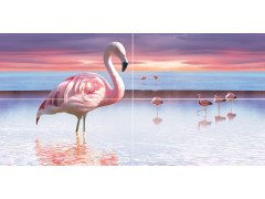 Flamingo Панно 50x100 Ceramica Classic