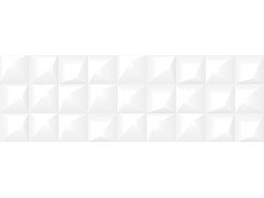Gradient облицовочная плитка  рельеф белый  (GRS052D) 19,8x59,8 Cersanit