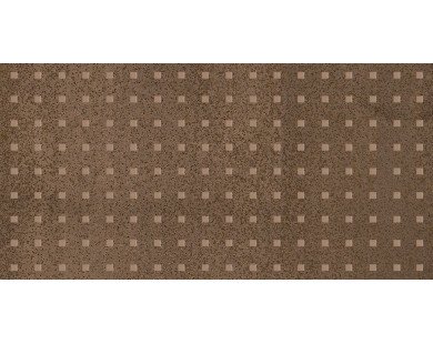 Metallica Pixel Декор коричневый 25х50 Laparet