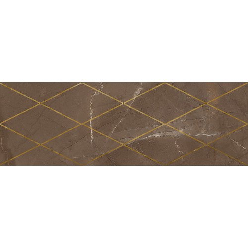 Миланезе дизайн Декор Римский марроне 1664-0147 20х60 LB-Ceramics