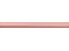 Монфорте Бордюр розовый структура обрезной LSA012R 3,4х40