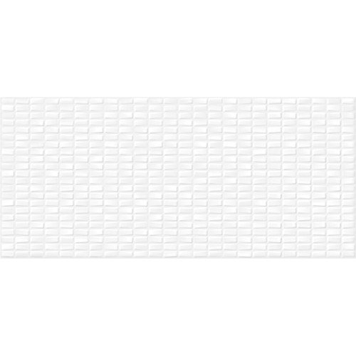 Pudra облицовочная плитка  мозаика рельеф  белый (PDG053D) 20x44