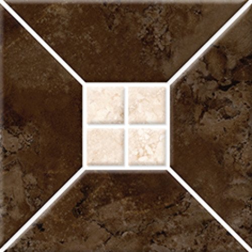 Риальто 3Т тип 2 Плитка настенная коричневая 20х20 Керамин