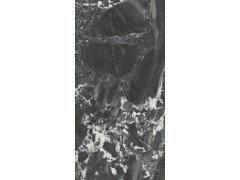 Риальто Плитка настенная чёрный глянцевый обрезной 48007R 40x80