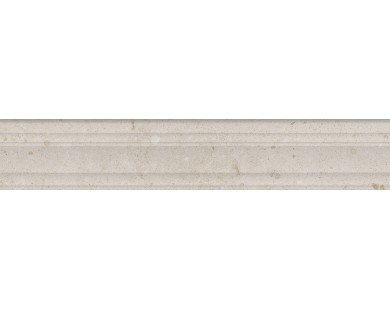 Риккарди Бордюр бежевый матовый структура обрезной BLF011R 40x7,3