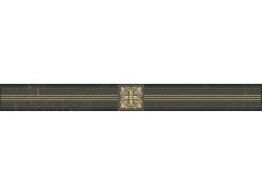 Royal Бордюр чёрный 6,3х60
