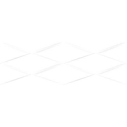 Vegas Плитка настенная рельеф белый (VGU052)  25x75 Cersanit