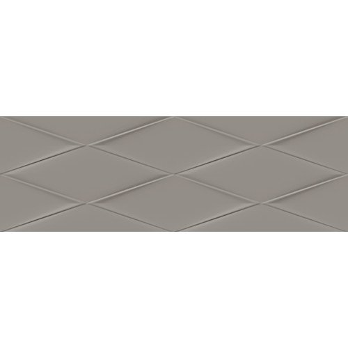 Vegas Плитка настенная рельеф серый (VGU092) 25x75 Cersanit