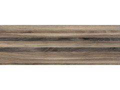 Zen Плитка настенная полоски коричневый 60030 20х60 Laparet