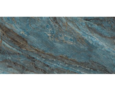 Beam Turquoise Керамогранит бирюзовый 60х120 лаппатированный шайн