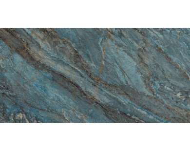 Beam Turquoise Керамогранит бирюзовый 60х120 лаппатированный шайн