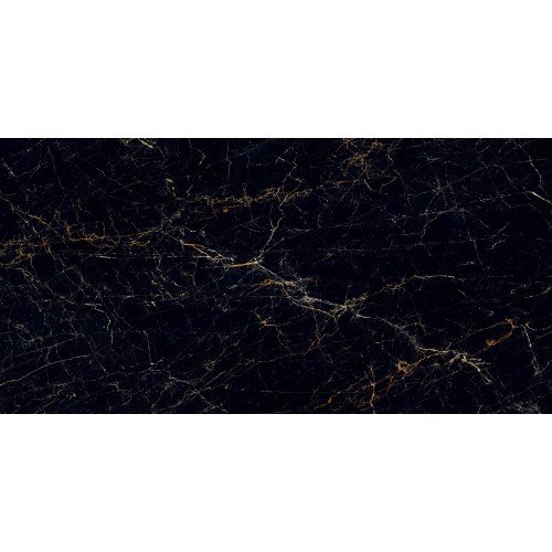 Nirvana Black Керамогранит черный 60x120 Полированный