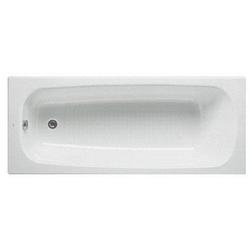 Continental чугунная ванна 160х70 противоскользящее покрытие, без ручек