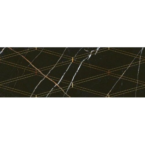 Black&Gold Rombi 24.2x70 Eletto сeramica