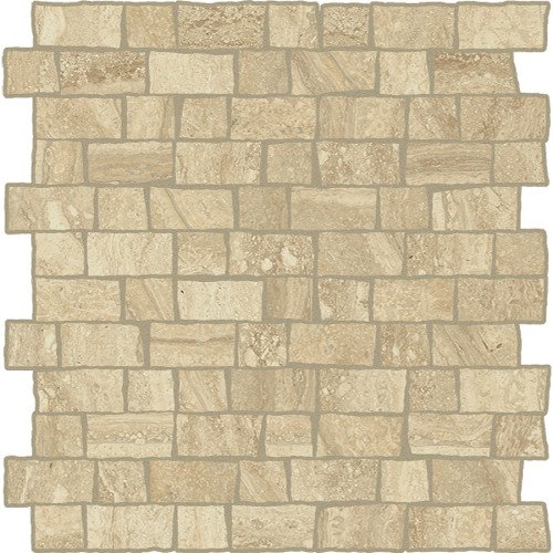 Charme Advance Travertino Mosaico Raw Cer 30x30 Италон