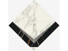 Charme Deluxe Arabescato White Intarsio Lux 56.4x56.4 Италон