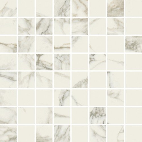 Charme Deluxe Arabescato White Mosaico Lux 29.2x29.2 Италон