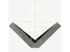 Charme Deluxe Bianco Michelangelo Intarsio Lux 56.4x56.4 Италон