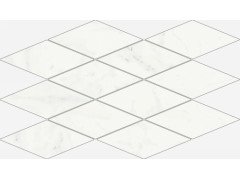 Charme Deluxe Bianco Michelangelo Mosaico Diamond Lux 28x48 Италон