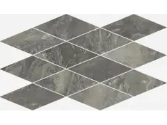 Charme Deluxe Grigio Orobico Mosaico Diamond Lux 28x48 Италон