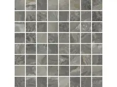 Charme Deluxe Grigio Orobico Mosaico Lux 29.2x29.2 Италон
