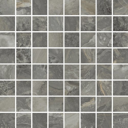 Charme Deluxe Grigio Orobico Mosaico Lux 29.2x29.2 Италон